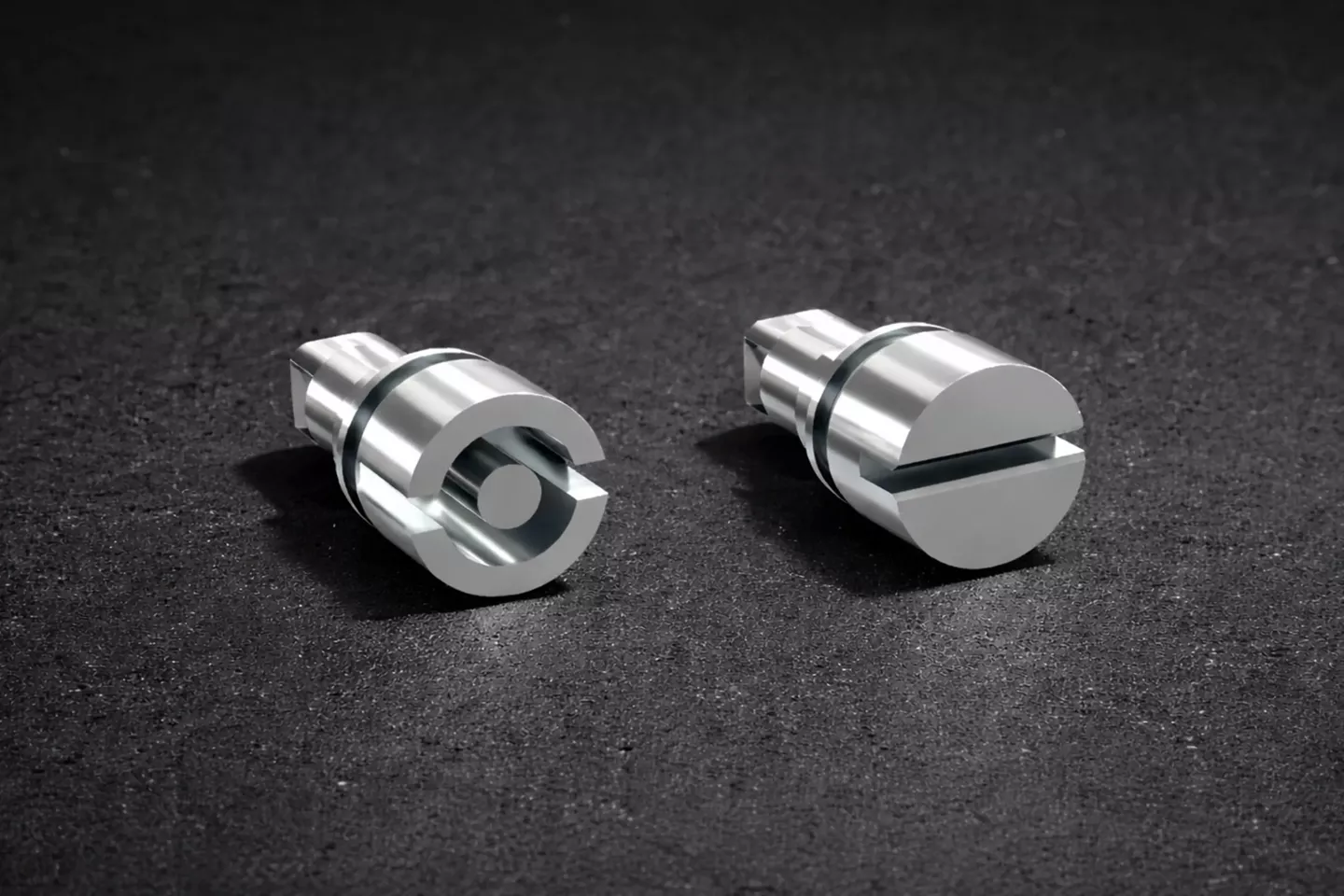 Inserts for 1/4 turn latch