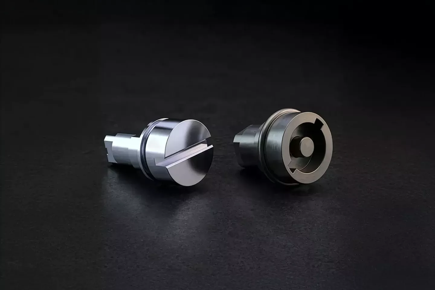 Inserts for 1/4 turn latch