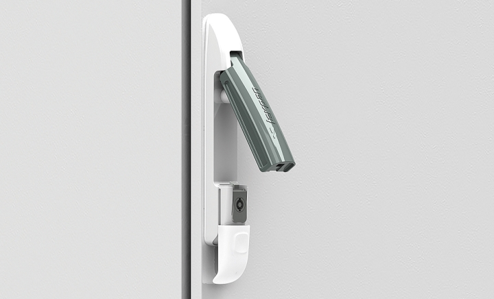 TEOS Glazed Door, With Mounting Plate